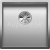 Blanco vstavaný drez do roviny CLARON 400-IF DURINOX nerez 44x44 cm Durinox
