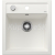 Blanco vstavaný drez DALAGO 45 SILGRANIT 46,5x51 cm s excentrom biela