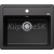 Blanco vstavaný drez LEGRA 6 SILGRANIT 58,5x50 cm antracit