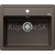 Blanco vstavaný drez LEGRA 6 SILGRANIT 58,5x50 cm káva