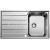 Blanco vstavaný drez do roviny LEMIS 45S-IF nerez 86x50 cm leštený nerez