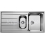 Blanco vstavaný drez do roviny LEMIS 6S-IF nerez 100x50 cm leštený nerez