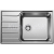 Blanco vstavaný drez do roviny LEMIS XL 6 S-IF Compact nerez 78x50 cm leštený nerez