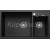 Blanco vstavaný drez METRA 9 SILGRANIT 86x50 cm antracit