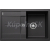 Blanco vstavaný drez METRA XL 6 S SILGRANIT 100x50 cm antracit