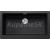 Blanco drez v rovine pod prac.dosku VINTERA XL 9-UF SILGRANIT 90x51 cm čierna