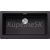 Blanco drez v rovine pod prac.dosku VINTERA XL 9-UF SILGRANIT 90x51 cm čierna