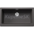 Blanco drez v rovine pod prac.dosku VINTERA XL 9-UF SILGRANIT 90x51 cm sivá skala