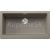 Blanco drez v rovine pod prac.dosku VINTERA XL 9-UF SILGRANIT 90x51 cm tartufo