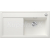 Blanco vstavaný drez ZENAR XL 6 S Compact SILGRANIT 78x51 cm InFino s excentrom biela