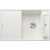 Blanco vstavaný drez AXIA III 5 S SILGRANIT 91,5x51 cm InFino s excentrom biela 523219