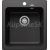 Blanco vstavaný drez NAYA 45 SILGRANIT 46,5x51 cm antracit
