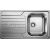 Blanco vstavaný drez DINAS 45S nerez 86x50 cm leštený nerez