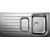 Blanco vstavaný drez LANTOS II 6S-IF nerez 100x50 cm s excentrom leštený nerez