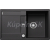 Blanco drez do roviny METRA 45 S-F SILGRANIT 77x49 cm s excentrom antracit