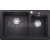 Blanco vstavaný drez NAYA 8 SILGRANIT 81,5x50 cm antracit