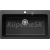 Blanco vstavaný drez NAYA XL 9 SILGRANIT 86x51 cm antracit