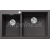 Blanco vstavaný drez PLEON 9 SILGRANIT 86x50 cm sivá skala