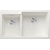Blanco vstavaný drez PLEON 9 SILGRANIT 86x50 cm biela