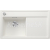 Blanco drez do roviny ZENAR 45S-F SILGRANIT 85x50 cm InFino s excentrom biela