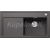 Blanco vstavaný drez ZENAR 5 S SILGRANIT 91,5x51 cm InFino s excentrom sivá skala