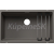 Blanco drez pod prac.dosku ETAGON 700-U CU SILGRANIT 73x46 cm sivá vulkán