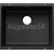 Blanco drez pod prac.dosku SUBLINE 500-U CU SILGRANIT 53x46 cm čierna
