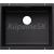 Blanco drez pod prac.dosku SUBLINE 500-U CU SILGRANIT 53x46 cm čierna