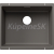 Blanco drez pod prac.dosku SUBLINE 500-U CU SILGRANIT 53x46 cm sivá vulkán
