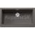 Blanco drez v rovine pod prac.dosku VINTERA XL 9-UF SILGRANIT 90x51 cm sivá vulkán