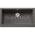 Blanco drez v rovine pod prac.dosku VINTERA XL 9-UF SILGRANIT 90x51 cm sivá vulkán