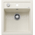 Blanco vstavaný drez DALAGO 5 SILGRANIT 51,5x51 cm s excentrom biela soft
