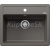 Blanco vstavaný drez LEGRA 6 SILGRANIT 58,5x50 cm sivá vulkán