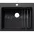 Blanco vstavaný drez ETAGON 6 CU SILGRANIT 60x51 cm čierna