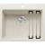 Blanco vstavaný drez ETAGON 6 SILGRANIT 60x51 cm biela soft