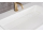 REA Archi 75 obdĺžnikové umývadlo na dosku z konglomerátu 75x43 cm Biele lesklé U4300