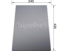 Blanco krájacia doska sklenená tvrdené sklo tvrdené sklo - šedé