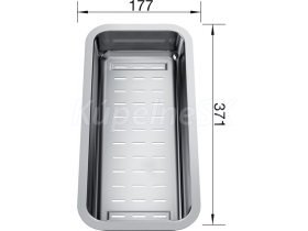 Blanco miska viacúčelová nerez pre ZENAR, DALAGO nerez nerez