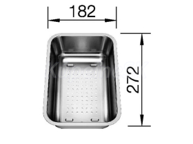 Blanco miska víceúčelová nerezová pre SONA nerez nerez