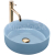 REA Sami Light Blue Shiny keramické okrúhle umývadlo na dosku priemer 36 cm U6619 REA-U661