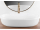 REA Cleo 61 keramické oválne umývadlo na dosku 60,5x41 cm Biele matné U9653