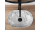 REA Amelia Mini Stone keramické oválne umývadlo na dosku 38x26 cm matné U9109