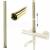 Rea predĺženie pre vaňový/sprchový set 50 cm Zlatá lesklá