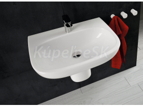 Artceram TEN Umývadlo závesné 65 x 52 cm biela, TEL 001