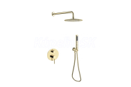 BESCO Podomietkový sprchový set SLIM DECCO/ILLUSION II Zlatá lesklá