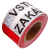 ENPRO Výstražná páska VSTUP ZAKÁZANÝ, 80 mm x 250 m ENPRO