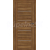 ERKADO SET Rámové dvere Laurencia 1 presklené Premium Orech Klasik+ zárubeň