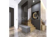 HOPA SÉRIA A ukončovací profil pre plastový lamelový panel 2,6x270 cm Strieborný Pravý