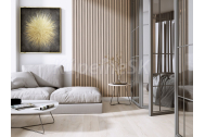 HOPA SÉRIA M ukončovací profil pre plastový lamelový panel 4,2x270 cm Dub Sonoma Ľavý
