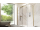 HOPA Lagos Gold New 200 Walk-In sprchový kút šírka 90 cm sklo Číre+vzpera